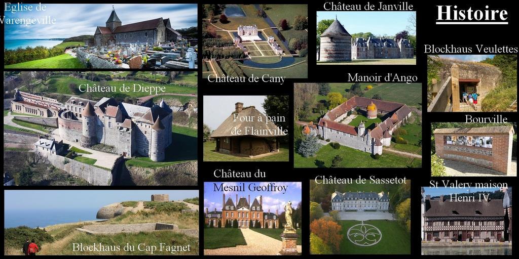 Villa Cœur d'Albâtre à Saint-Riquier-ès-Plains Extérieur photo